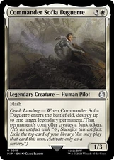 Commander Sofia Daguerre 0015 MTG PIP Fallout Uncommon NP
