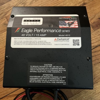 Eagle Performance Series 4815 48v 15a Battery Charger For Golf Carts - Great
