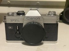 Canon FTb 35mm SLR Film Camera with FD/FL Lenses and Vintage Case