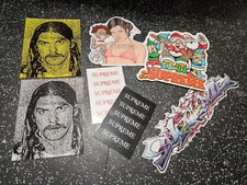 Supreme Santa Dash Rx Minis Angel Tag stickers Complete set of 7 December FW25