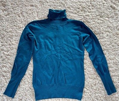 WE   KNIT Clockhouse Damen Strickpullover M (Kinder 2XL) Petrol