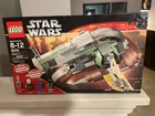6209 SLAVE 1 star wars lego set complete factory sealed NEW Retired Boba Fett!
