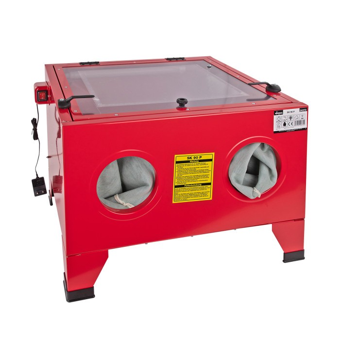 Cabine de sablage 90L D24370 pour la restauration de pièces de moto et auto