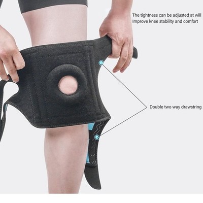 Sports Knee Brace Single Universal Sporting Non Slip Patella Stabilizer