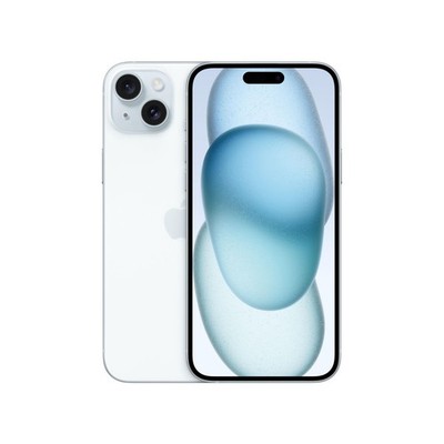 Apple iPhone 15 - 128GB - Blau - 85% Batterie - XXL-SET - GUT