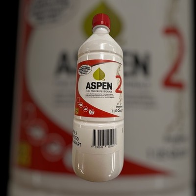 ASPEN 2 PREMIX FUEL 50:1 -ETHANOL FREE 1QT BOTTLE 2-CYCLE FUEL