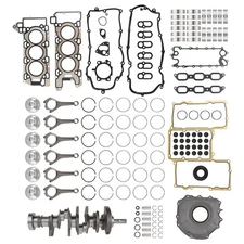 Engine Overhaul Gasket Kit Connect Rod & Piston Ring Kit for Land Rover 3.0L V6