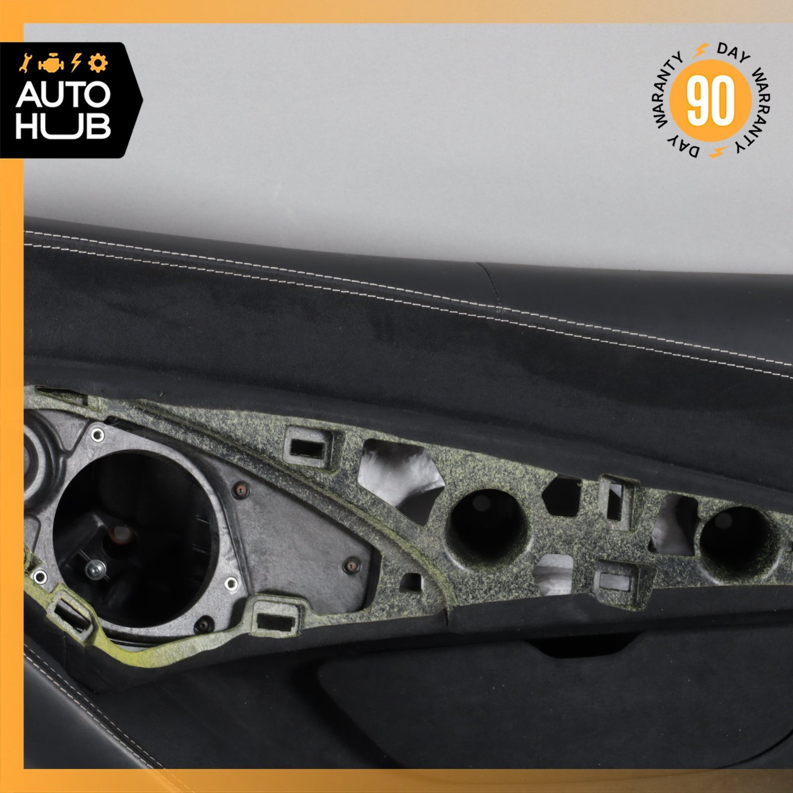 16-21 McLaren 570S Right Side Interior Door Panel Nappa Suede Jet Black OEM