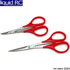 Racers Edge 70257 Curved  Straight Lexan Scissors Set