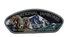 2013 Jamboree Denver Area Council CO MT. ELBERT 100 Years JSP GRY Bdr (VT975)