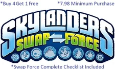 * Buy 4=1Free Skylanders Swap Force Complete UR Set w Checklist*$7.98Minimum 👾