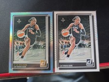 2025 Panini Donruss WNBA - A'ja Wilson #82 Holo and Base