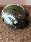 Patrick Peterson Signed  Cardinals Salute to Service Helmet, BAS Authenticated