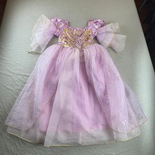 Rapunzel Disney Store Dress up Size 5 6 Tangled Halloween Costume Princess