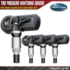 4pcs 315mhz Tpms Tire Pressure Monitoring Sensor For Honda Cr-v 07-11 Accord Fit