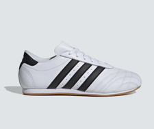 Sz 6 Adidas Taekwondo Lace JS1194 Women's White Black Leather Shoes