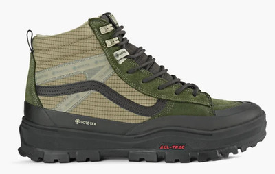 Vans Sk8-Hi GORE-TEX Insulated ShoeDark Green / Dark Brown Mens MTE Winter Boots