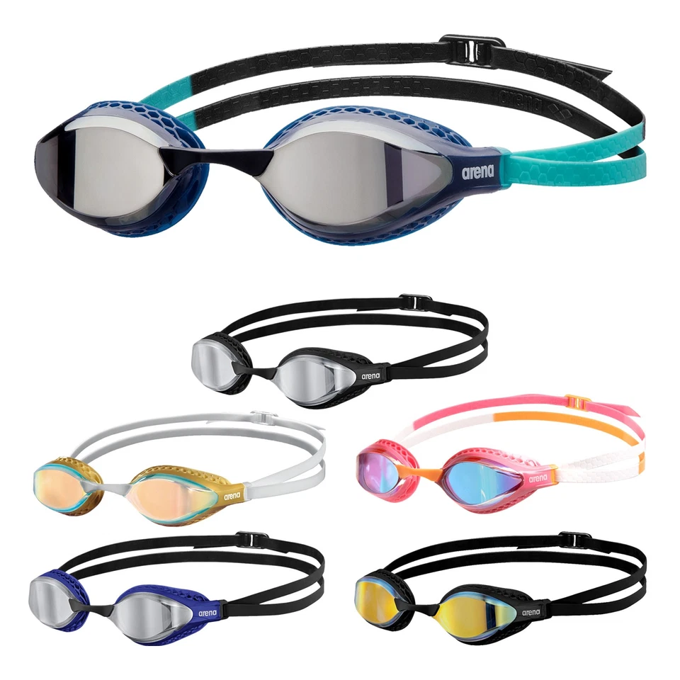 Arena Schwimmbrille Racing Gear Goggles Wettkampfbrille Air-Speed Mirror