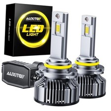 Light Bulbs, 50000LM 1000 Brighter 6500K Cool White HB3 Light with Fan, 9005