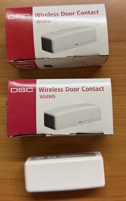 Brand New Open Box DSC WS4945 Wireless Door Sensor Indoor White WS4945