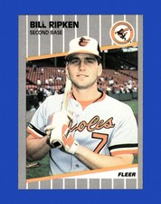 1989 Fleer Set-Break #616 Bill Ripken NM-MT OR BETTER *GMCARDS*