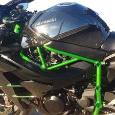 TechSpec Snake Skin Gripster Tank Grip for Kawasaki Ninja H2 15-22