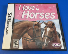 I Love Horses (Nintendo DS, 2009) ✅️ clean complete game with manual