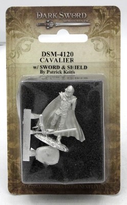 Dark Sword DSM-4120 Cavalier with Sword & Shield (Easley Masterworks) Warrior