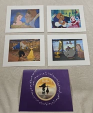 Beauty & the Beast 2002 Exclusive Disney Lithograph Portfolio Prints
