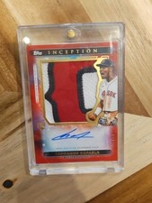 2024 Topps Inception Ceddanne Rafaela Rookie Patch AUTO /25 Color Match 🔥 Patch