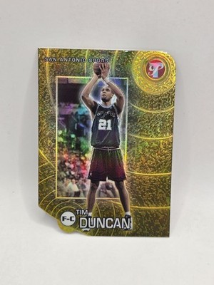 Topps Pristine Gold Refractor Tim Duncan Spurs 2001-02 #6 32/99 Rare
