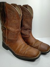 Ariat Womens Delilah size 9B StretchFit Square Toe Boots Spiced Cider 10040284
