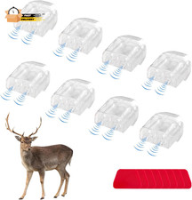 8 PCS Deer Whistles for Car, Automotive Deer Warning Whistle Devices, Animal Wa