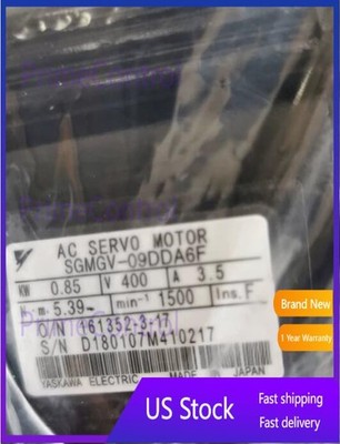Yaskawa SGMGV-09DDA6F AC SERVO MOTOR SGMGV09DDA6F New In Box Expedited Shipping