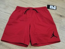 NEW Jordan Boys' Jumpman Play Shorts RED Sz Small 23x6