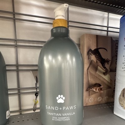 Sand + Paws Tahitian Vanilla Dog Shampoo & Conditioner 64.25 fl oz