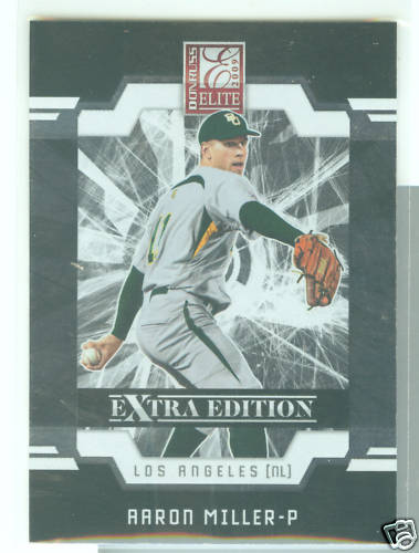 Aaron Miller LA Dodgers 09 Donruss Elite edición extra - Imagen 1 de 1