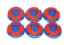 Série de 6 Capsules de champagne PONSON PASCAL N°13 au 13.e