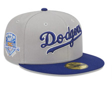 New Era Los Angeles Dodgers 59FIFTY Fitted Hat Green UV 50th Patch - 7 1/2