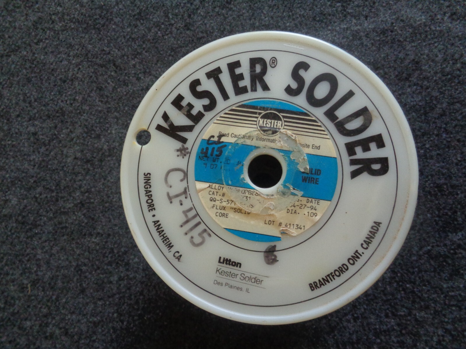 Kester QQS571 wire solder eBay