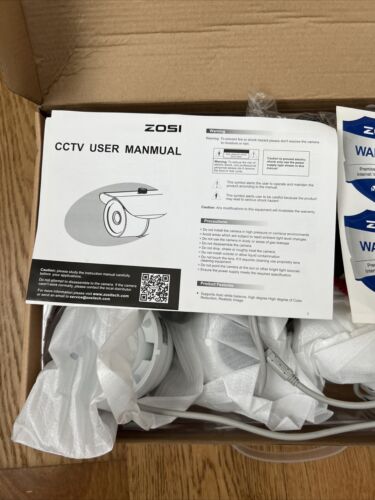 ZOSI Digital Day/Night Security Cameras 4 pack zm4317A K4 - Brand new - Picture 4 of 6