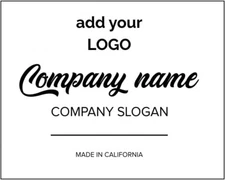 Company Stamp with Name, Logo, Slogan - 4927 Personalized Individual Custom Self