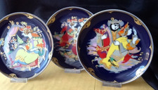 3 x Rosenthal Porzellan Björn Wiinblad Wandteller Zauberpferd 8+9+10 Top Zustand