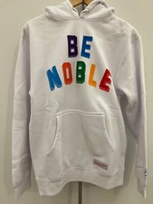 Notorious BIG Be Noble White Hoodie Mitchell  Ness NWT