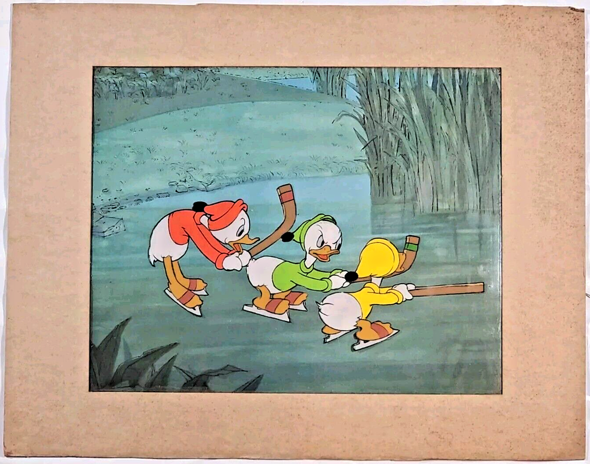 💙 Huey Louie Dewey Original Celluloid Hand painted used in Disney