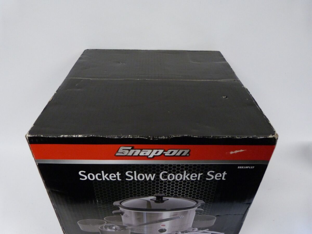 Snap-On SSX19P127 Slow Cooker Set Bowls and Spoons | eBay Snap-On SSX19P127 Slow Cooker Set Bowls and Spoons | eBay
