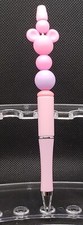 Pink  Purple Mickey Beaded Pen   Handmade Gift for All Ages - B2G1 FREE 