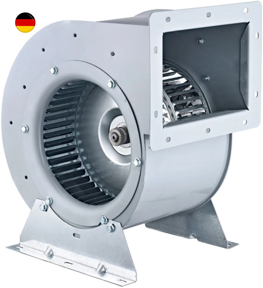 Zentrifugalgebläse Radialgebläse Radialventilator Radiallüfter 2200m³/h 230V
