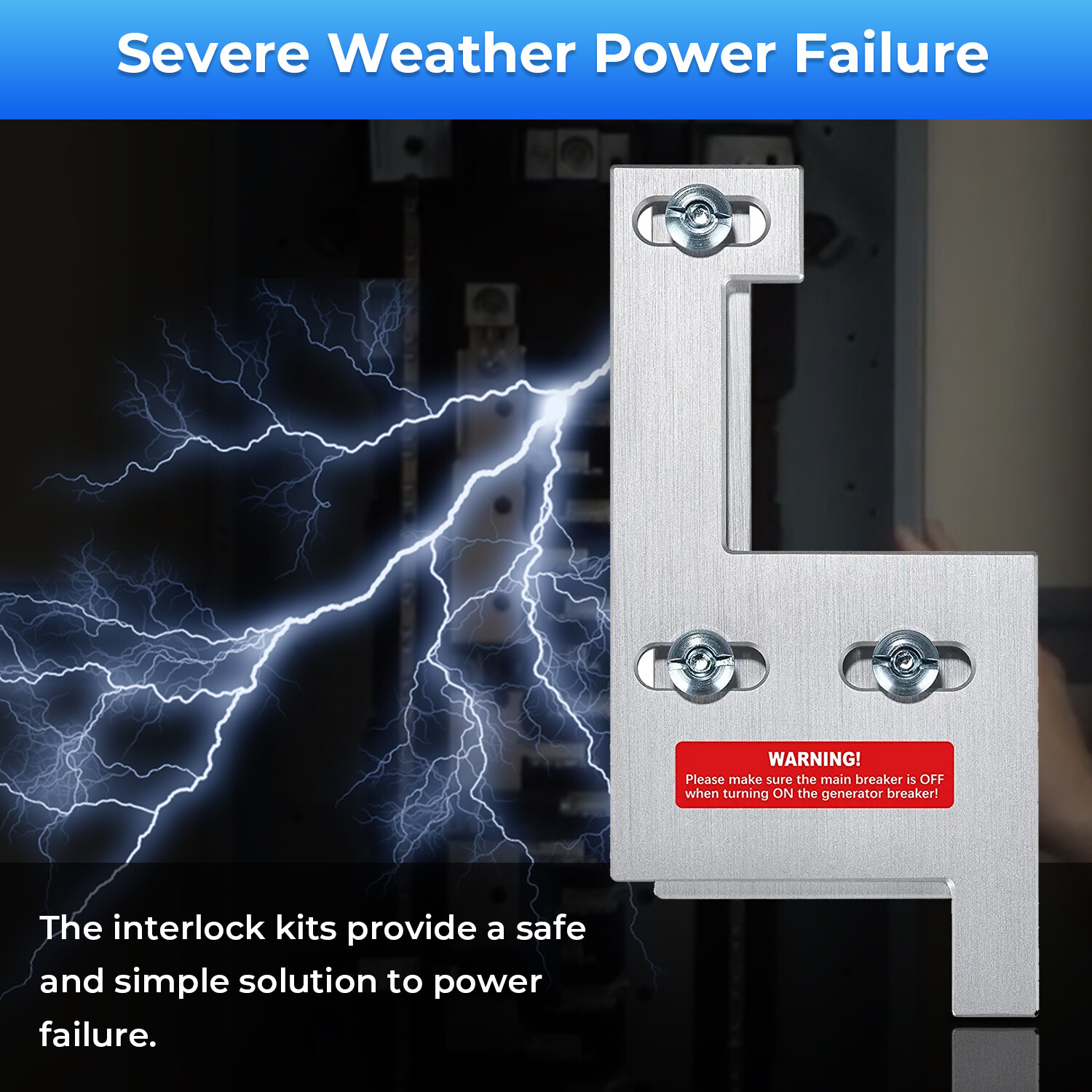 For GE 200 amp Main Breaker Panel GE Interlock Kit Generator 150/ 200 Amp Panels eBay