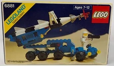 Lego #6881 Lunar Rocket Launcher 1984